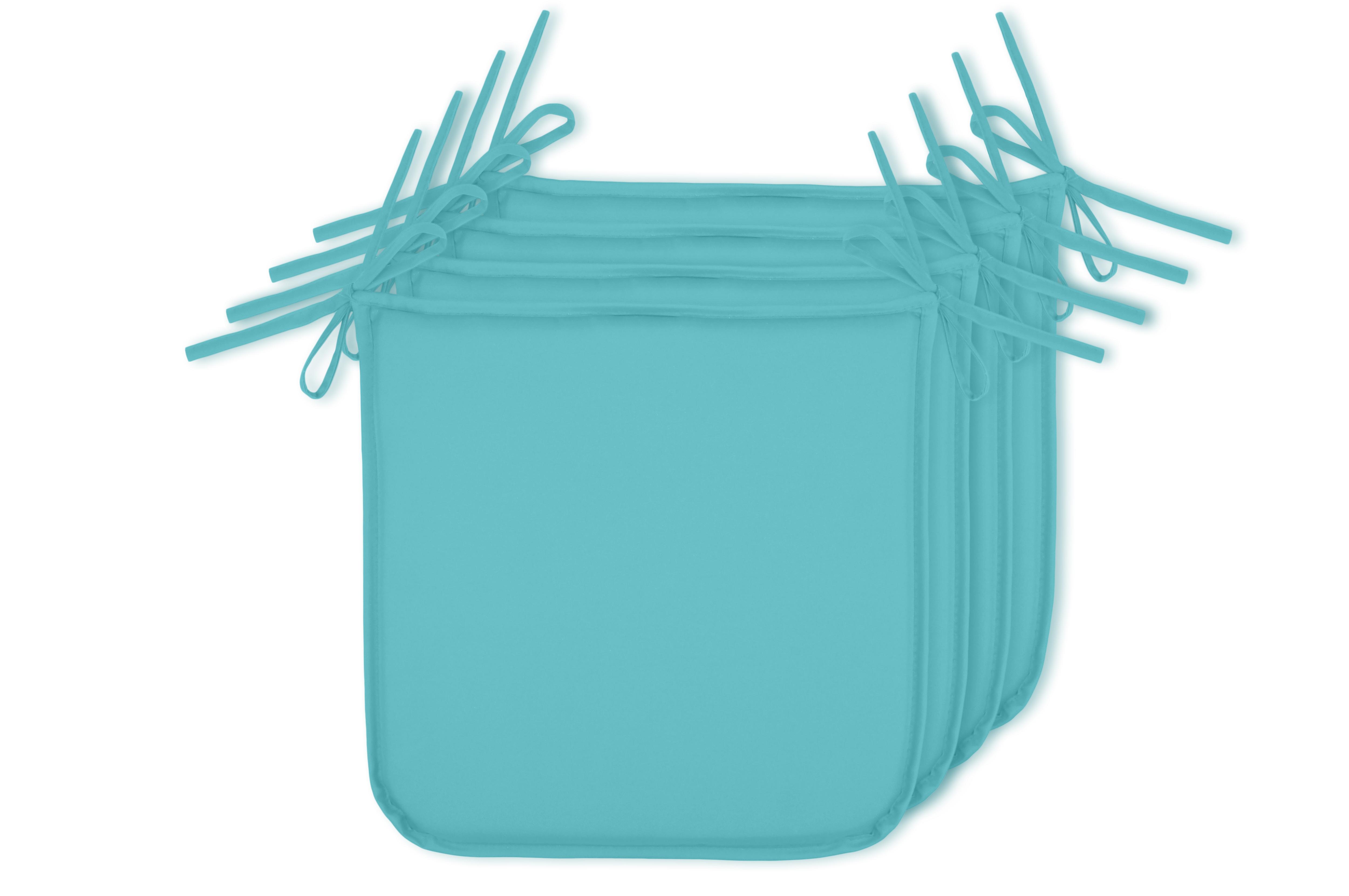 LOT 4 GALETTES CHAISE HAWAI AQUA