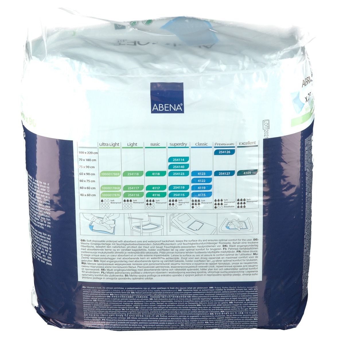ABENA® ABRI SOFT 60x90 cm