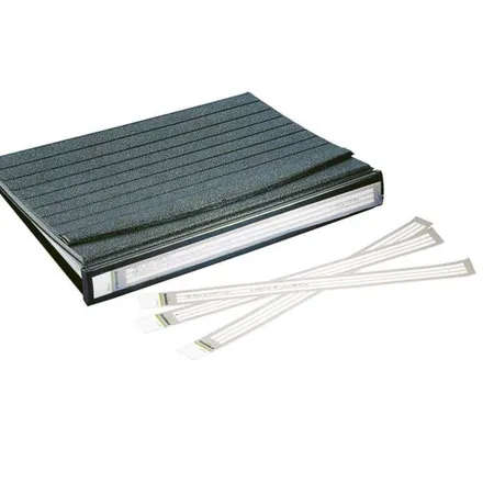 Durable 856739 Tisch-Flipcharts Durastar mit 10 Premium-Prospekthüllen, 265 x 330 mm, basalt