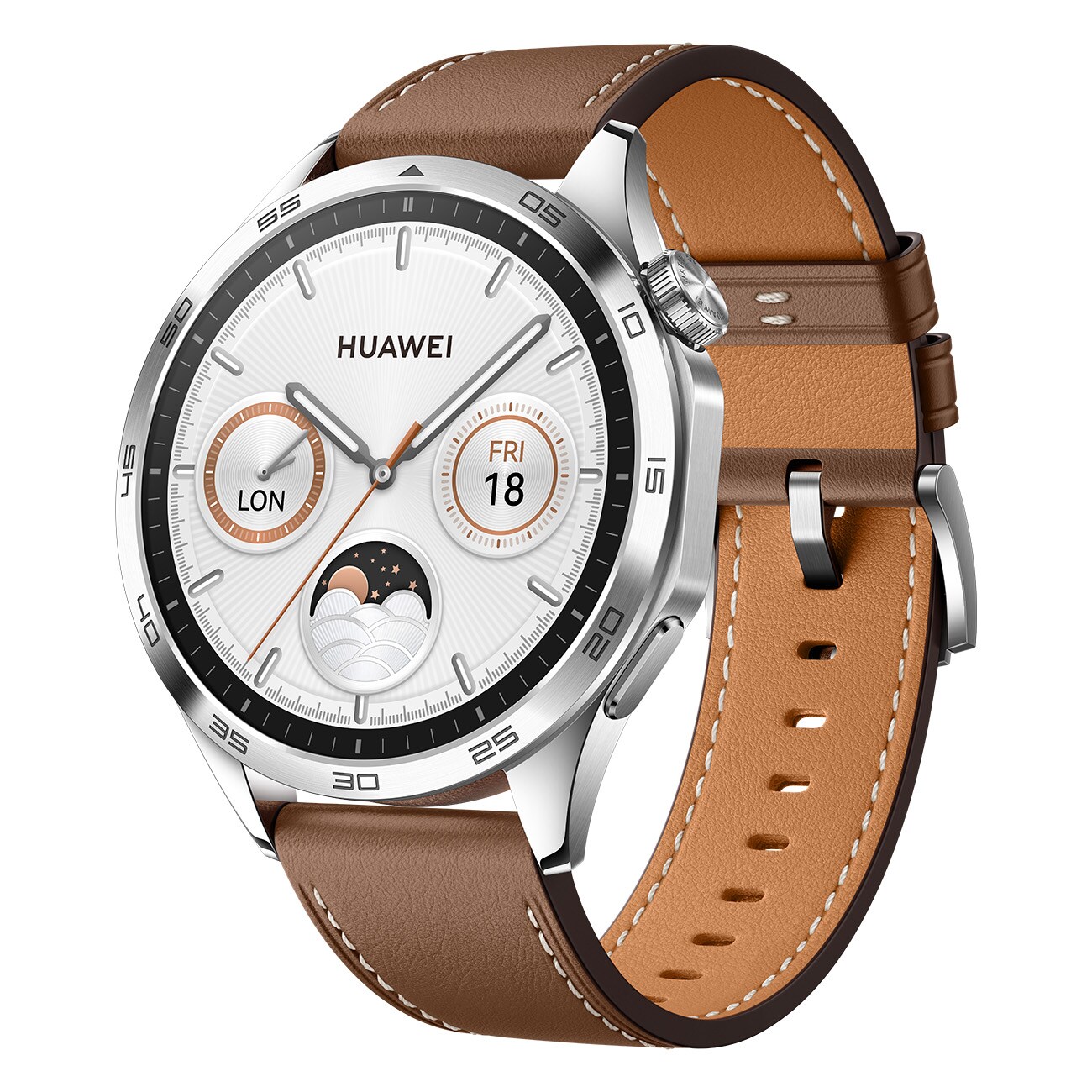 Huawei Watch GT4 46mm braun Smartwatch