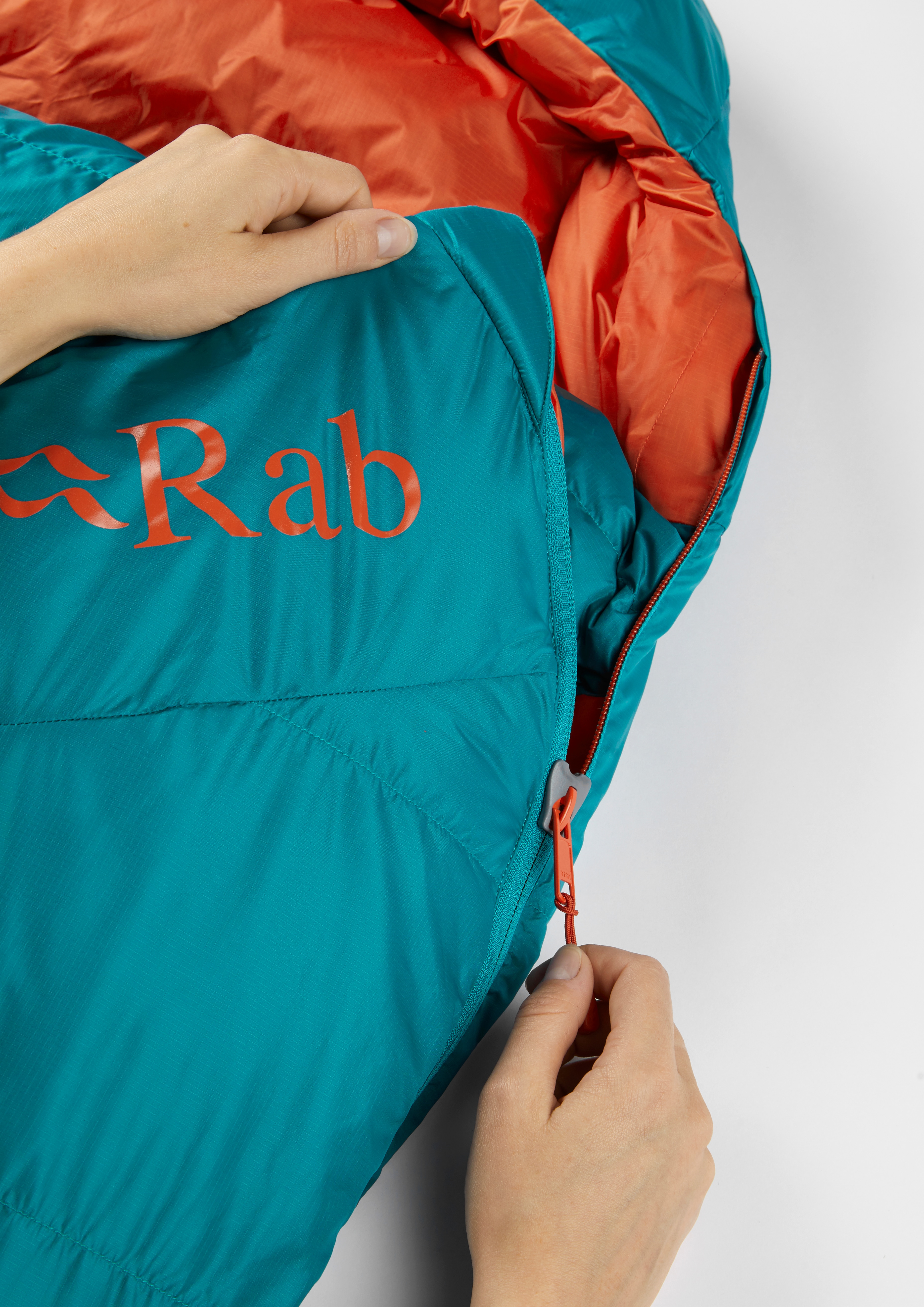 RAB Ascent 500 Wmns LZ - Marina Blue<br>Temp-grense: -5°C - Nå i resirkulerte materialer!