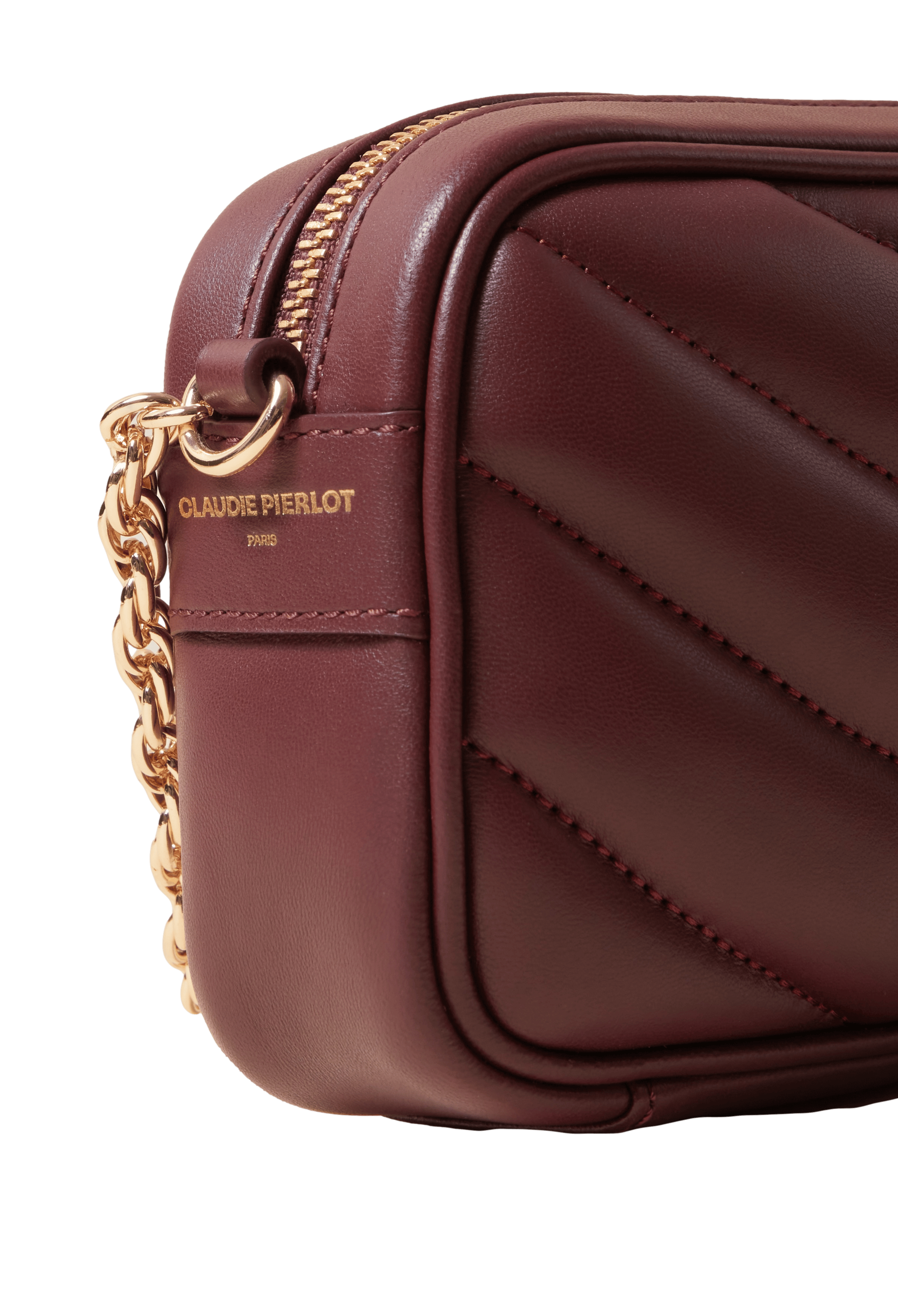 Sac bandoulière en cuir | Rouge