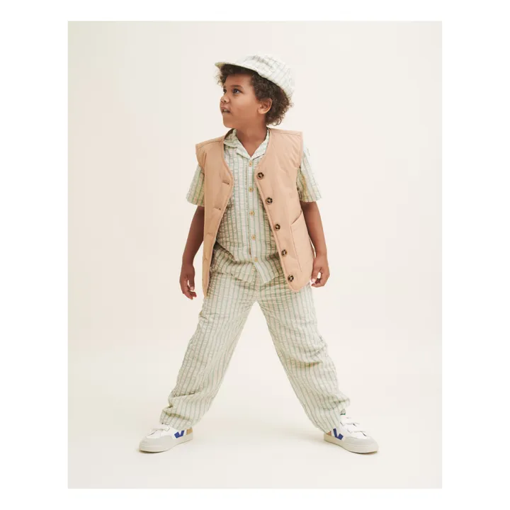 garbo&friends Veste sans Manches Matières Recyclées | Vieux Rose