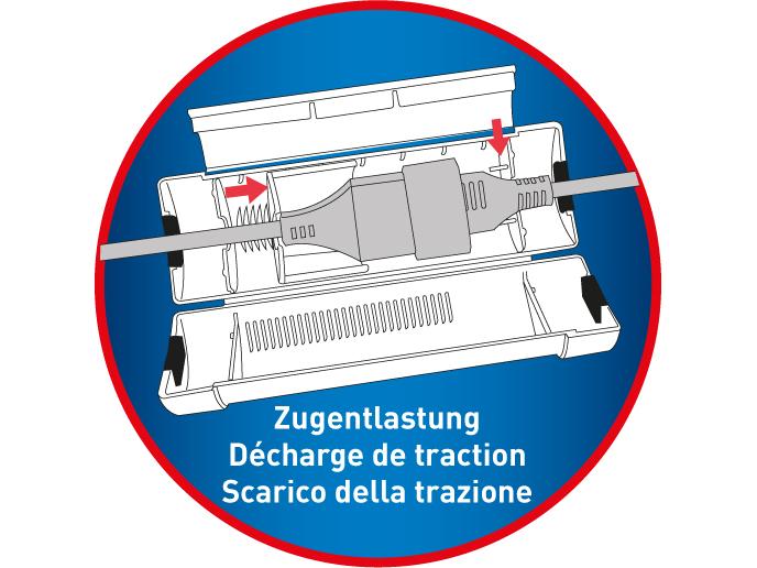Max Hauri Safety-Box S IP44 schwarz Schutz von Steckverbindungen gegen Schmutz und Spritzwasser
