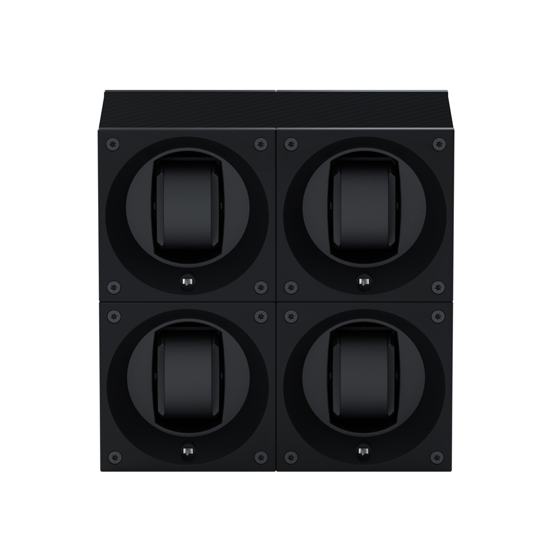 SwissKubik Masterbox Carbon - 4 Uhren