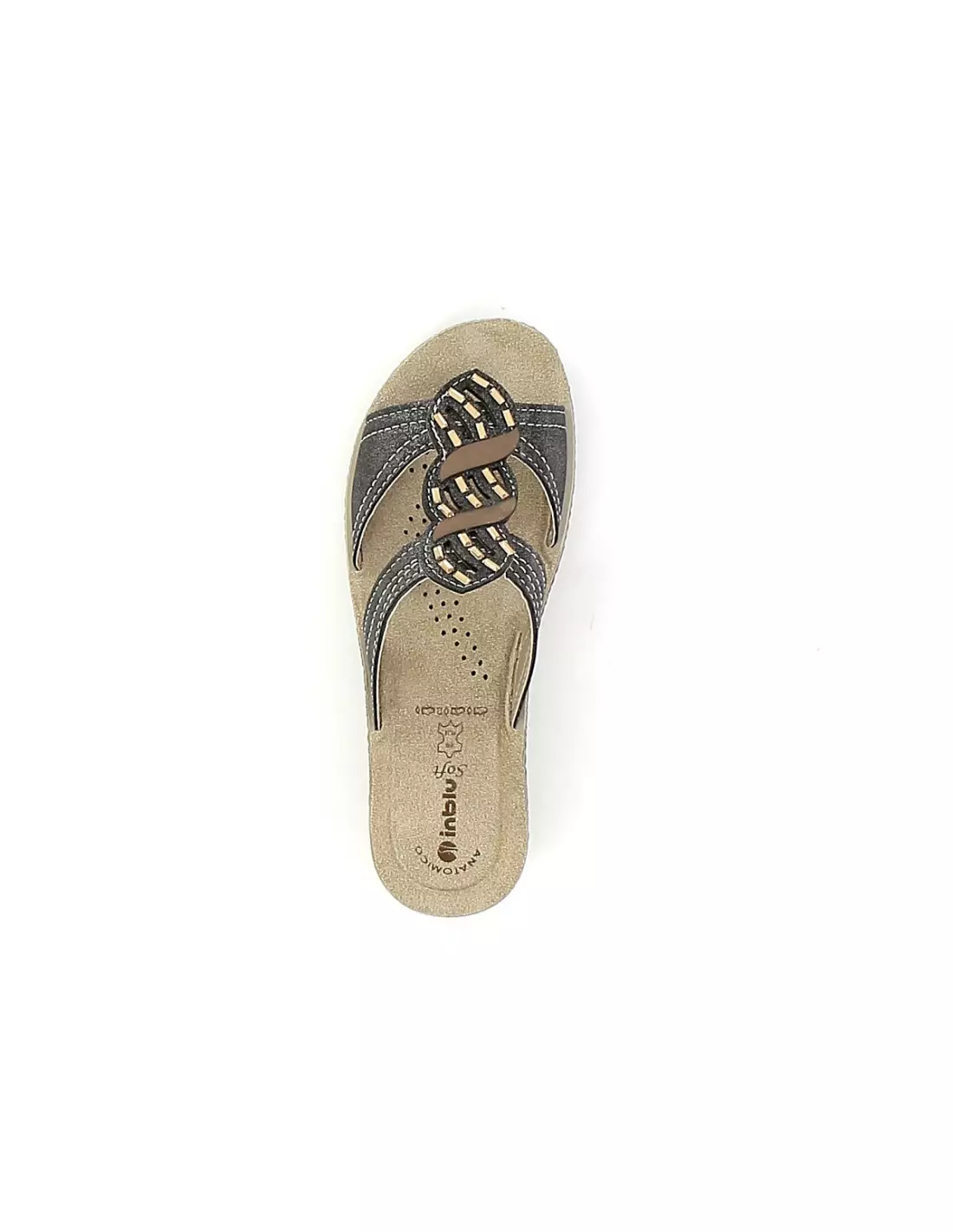INBLU CONDIMO GLCFOO01 014 - Mules & sabots Black