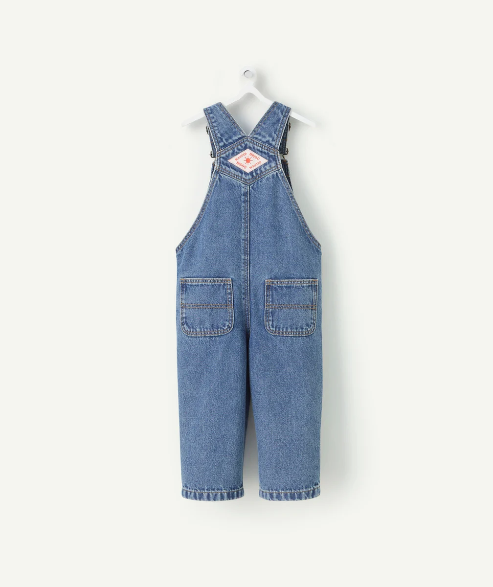 SALOPETTE EN DENIM LOW IMPACT BÉBÉ GARÇON