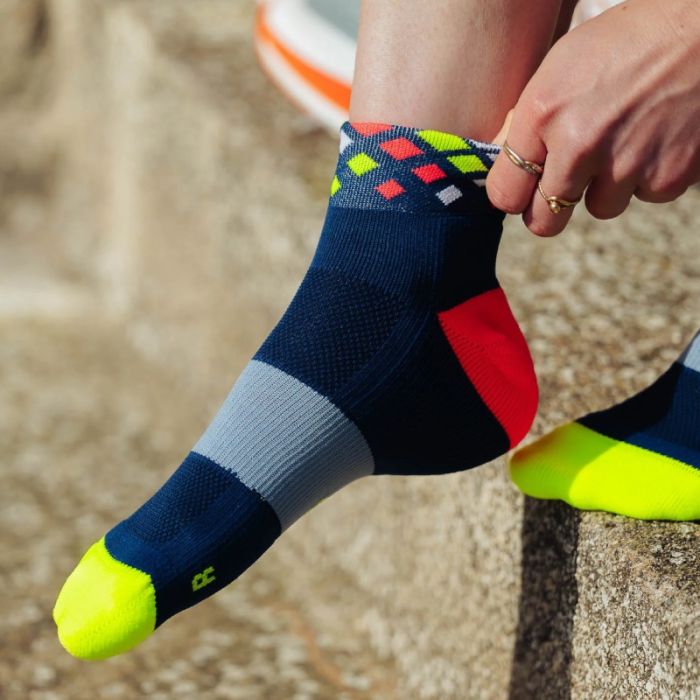 Incylence Unisex Strømper Running Crystals Short Socks Blå