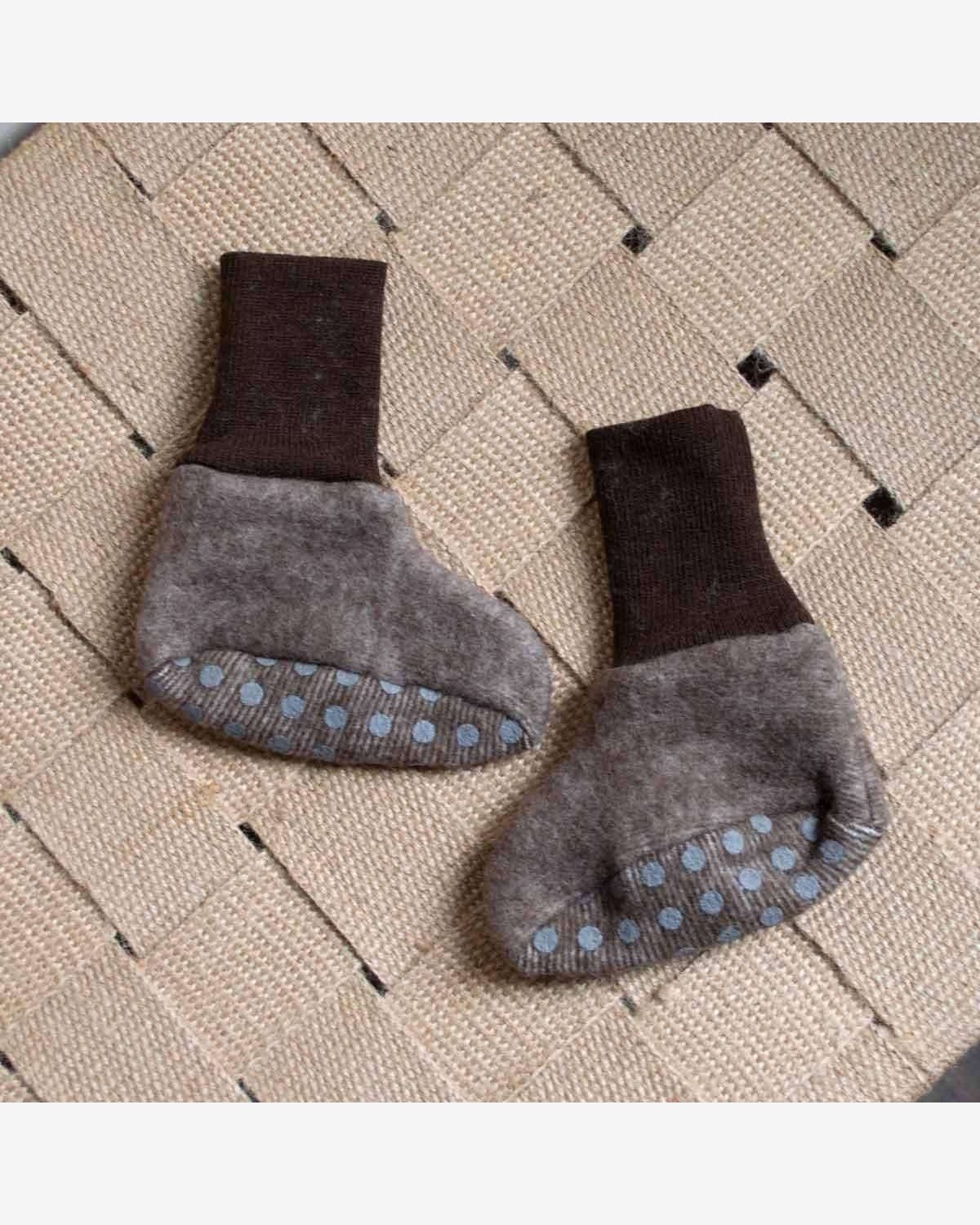 Babysokker i ullfleece