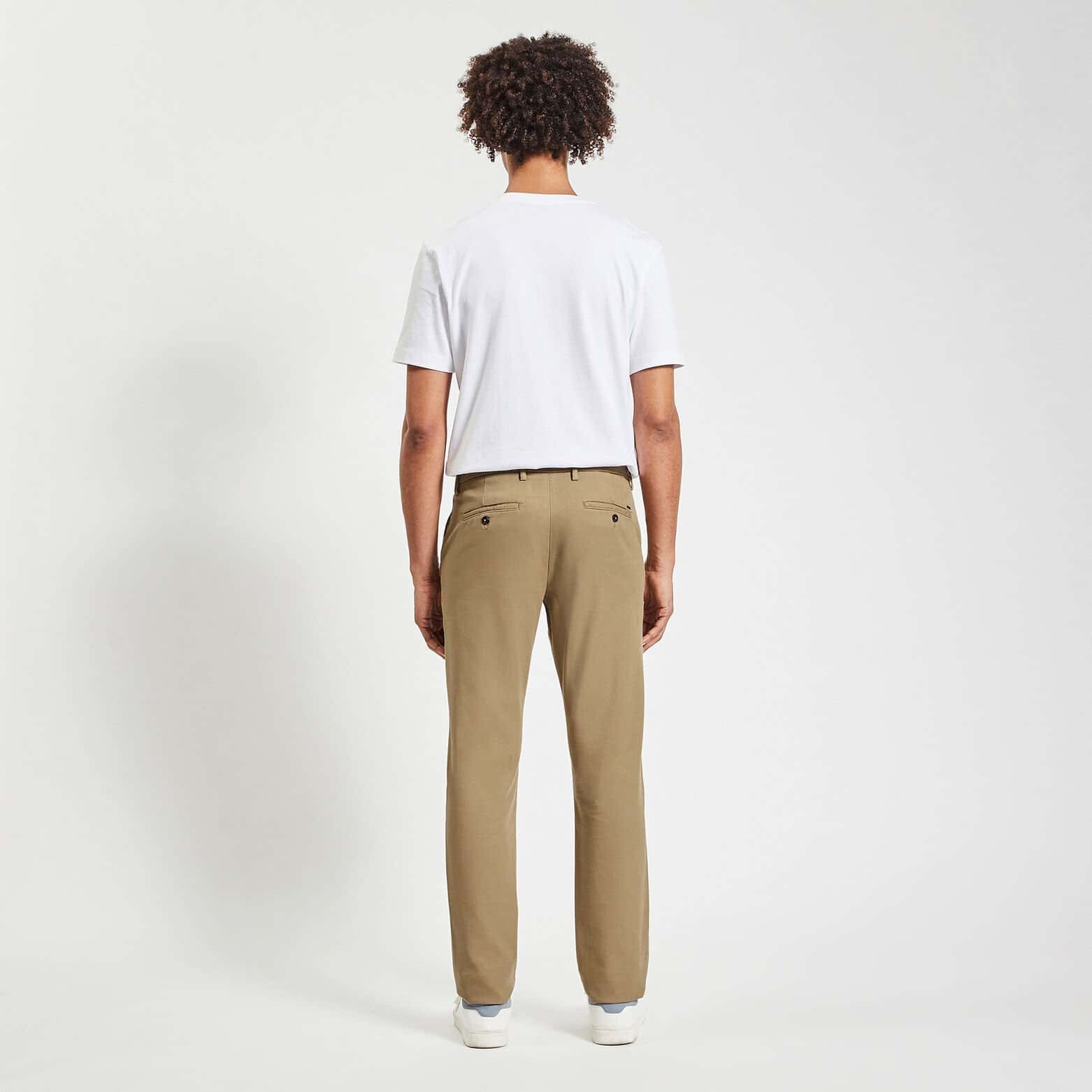 Pantalon chino slim urbain 'le parfait by JULES' Beige