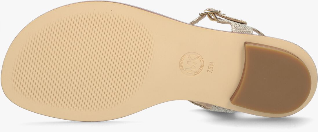 MICHAEL KORS gouden michael kors sandalen mallory thong