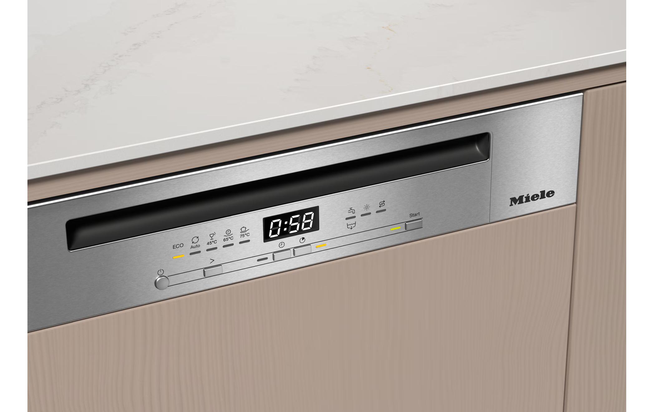 Geschirrspüler G 15811-60 i Active Plus Silber<br>Integrierter Geschirrspüler