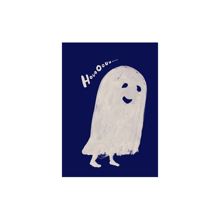 Paper Collective - HouoOouu Poster 30 x 40 cm, weiss