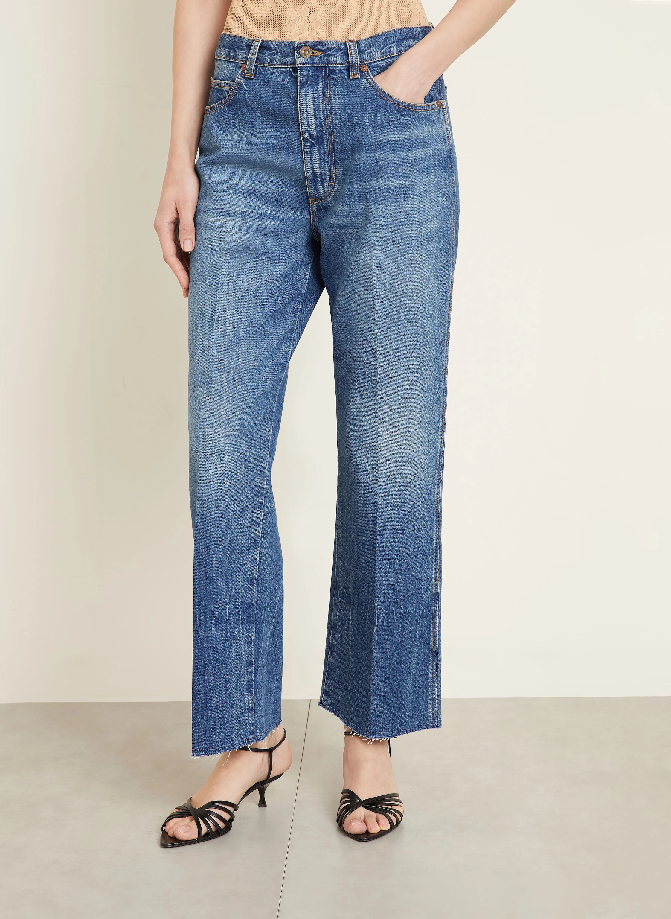 VICTORIA BECKHAM Straight Jeans