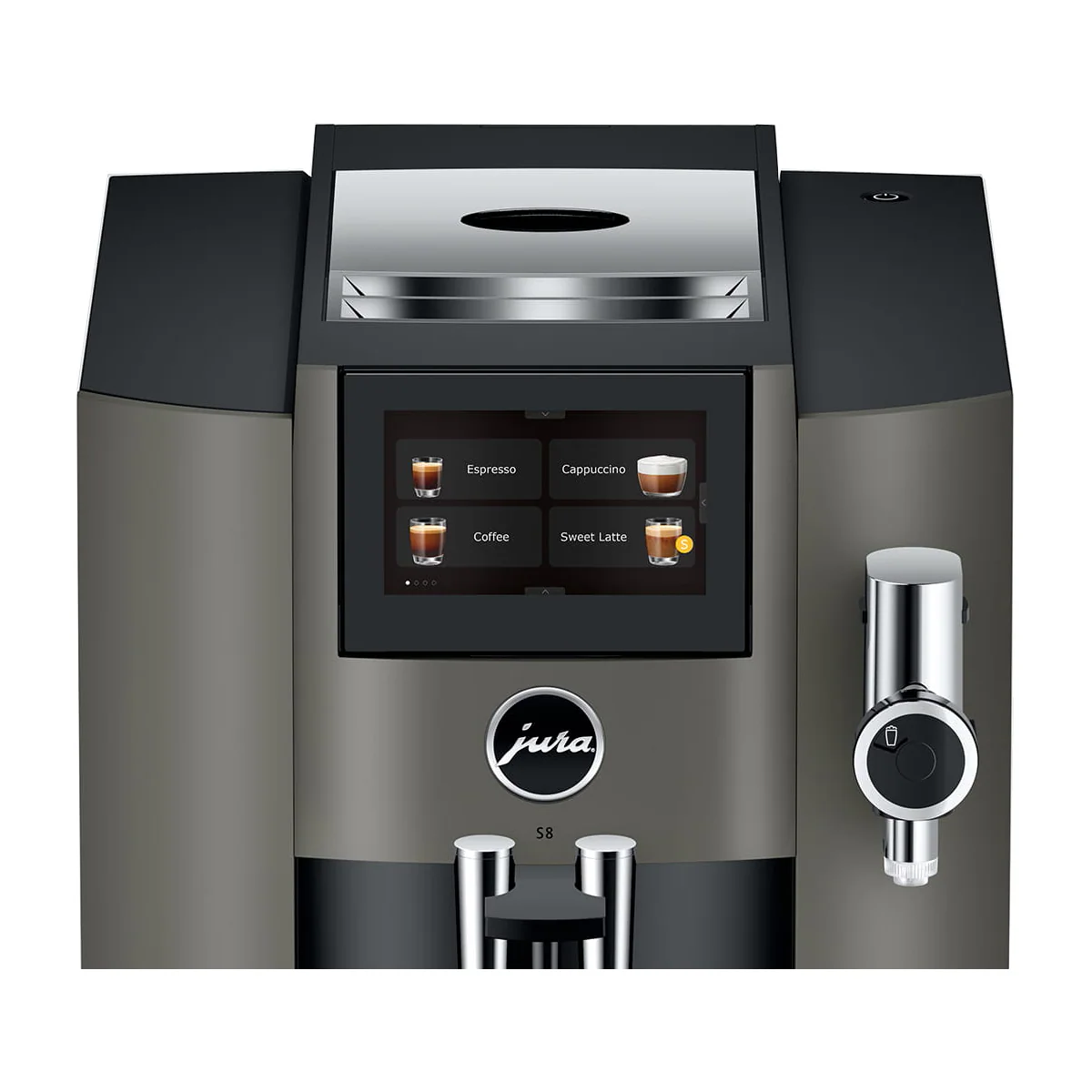 Jura S8 automatisk kaffemaskin 15480 (mørk inox)