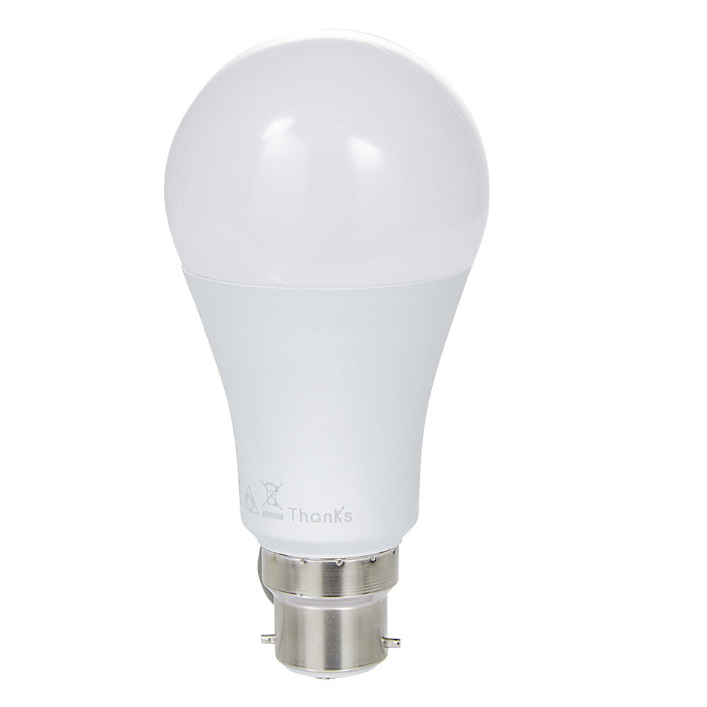 Ampoule LED connectée blanc ajustable B22 60 W