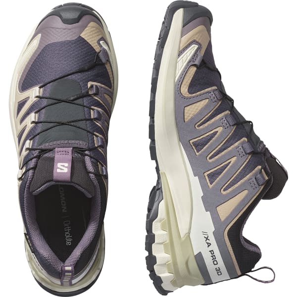Chaussure trail SALOMON XA PRO 3D V9 GORE-TEX W NINE IRON/OXFORD TAN/ALFALFA