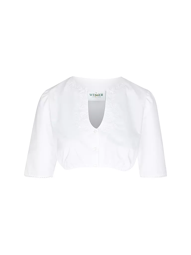 WENGER Dirndlbluse ROSI weiss