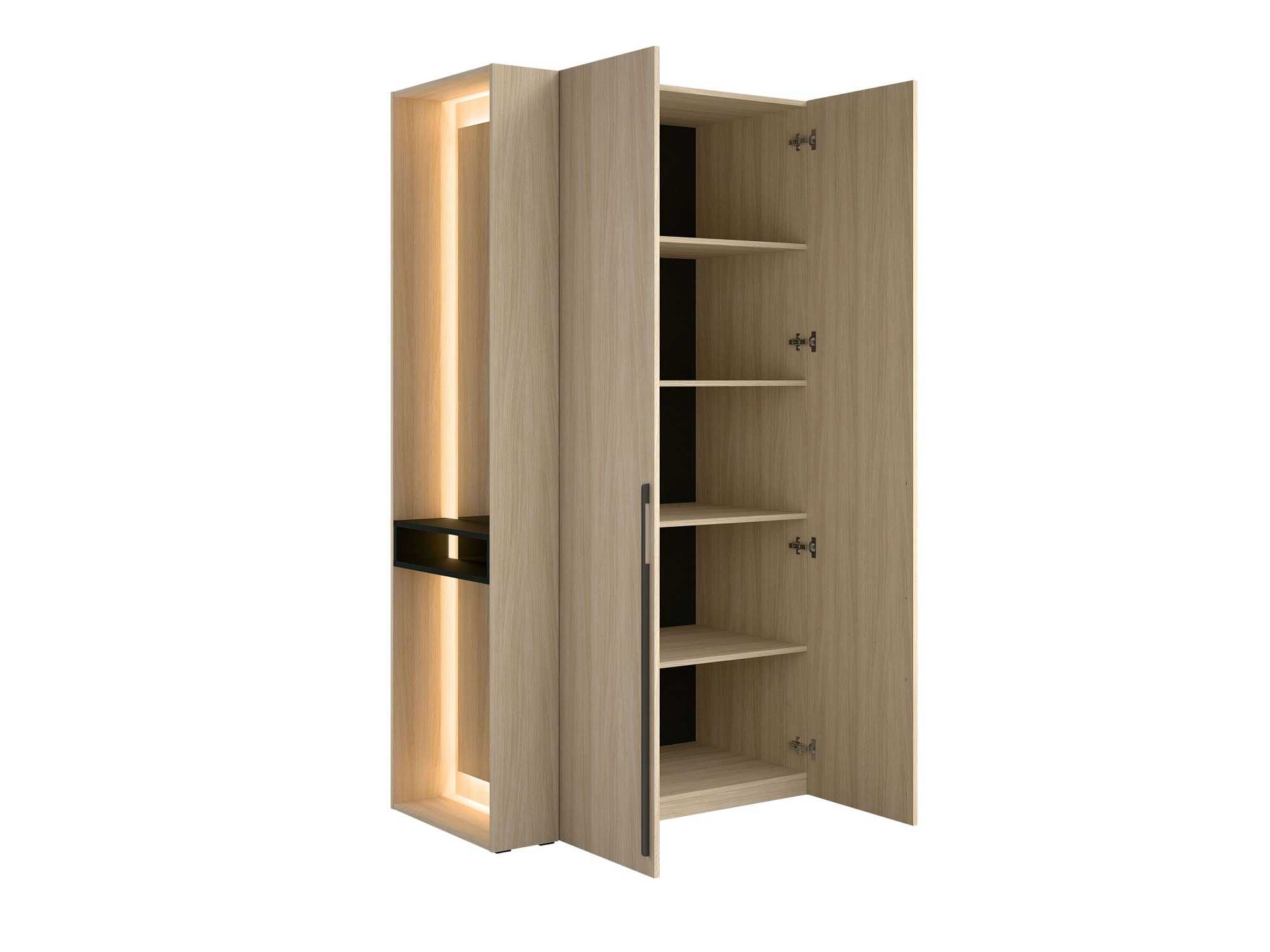 Home affaire Einlegeboden »TRENTO Regalböden im 3er Set, für mehr Stauraum und Ordnung« Set, Masse je Stück B/T/H: 87/55/1,6 cm, 3 Stk. tlg. FSC-zertifizierter Holzwerkstoff, passend zum Schrank TRENTO
