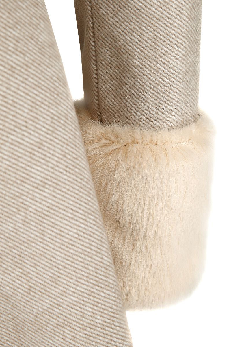 Manteau Long Louisa May Sable | Voodoo Vixen Manteaux