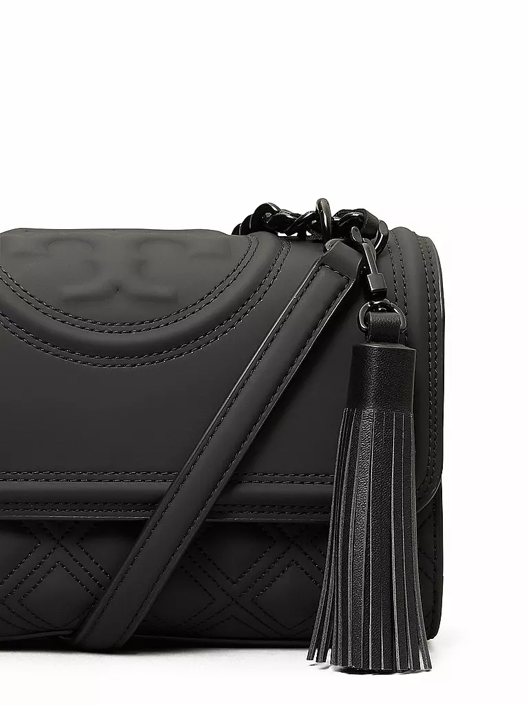 TORY BURCH Ledertasche - Umhängetasche FLEMING MATTE schwarz