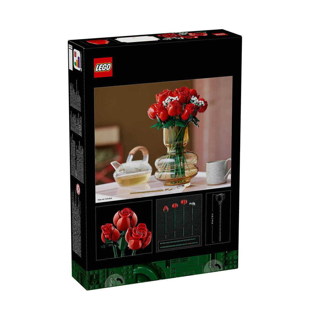 Mooi!Rozenboeket Decoratief Bloemen Bouwpakket uit de Botanical Collection 10328