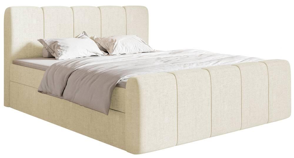 NADUVI Collection Boxspring Chloe 160x200 chenille met opbergruimte