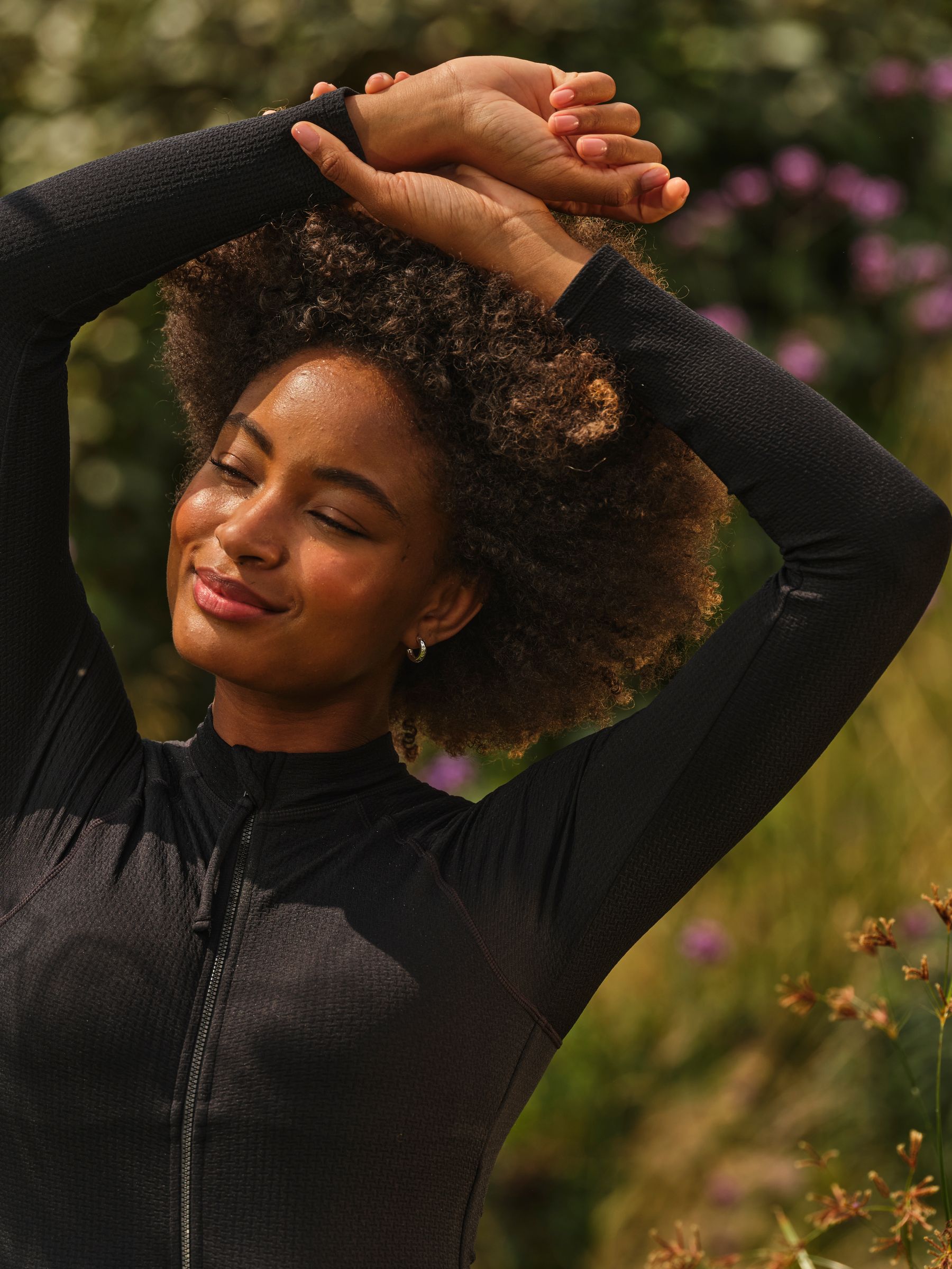 FatFace Long Sleeve Textured Swimsuit
