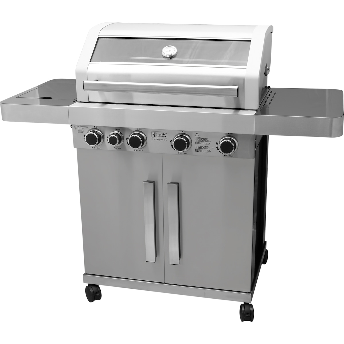 Nordic Season Huntington 4+1B gassgrill GG501715