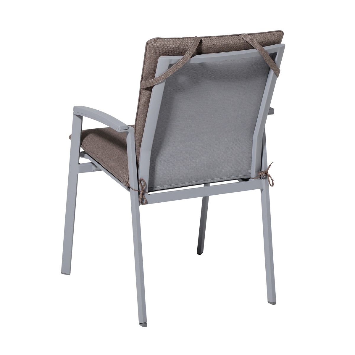 Madison Manchester taupe Stapelstoelkussen - Set van 4