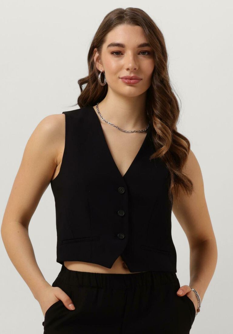 VANESSA BRUNO zwarte vanessa bruno gilet benson