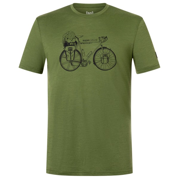 super.natural - Wander Wheel Tee - Haut en mérinos