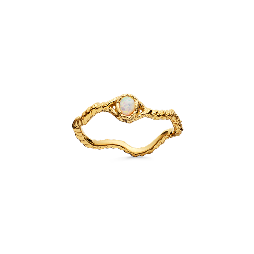 Maanesten Lisa Ring, Guld, Str. 55
