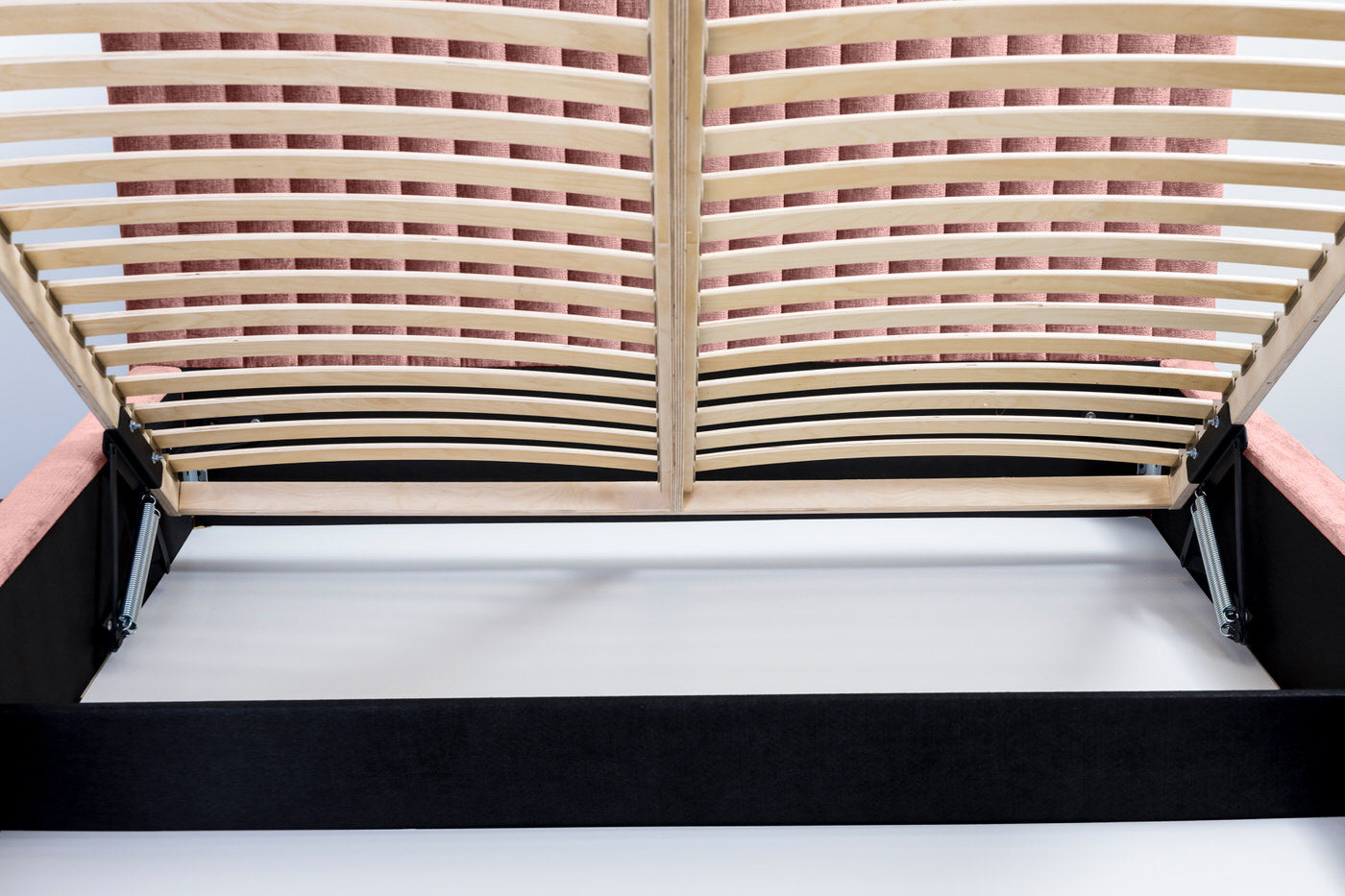 Trae Mobler Vegas 140 x 200 cm Gestoffeerd Bed Stoffig Roze
