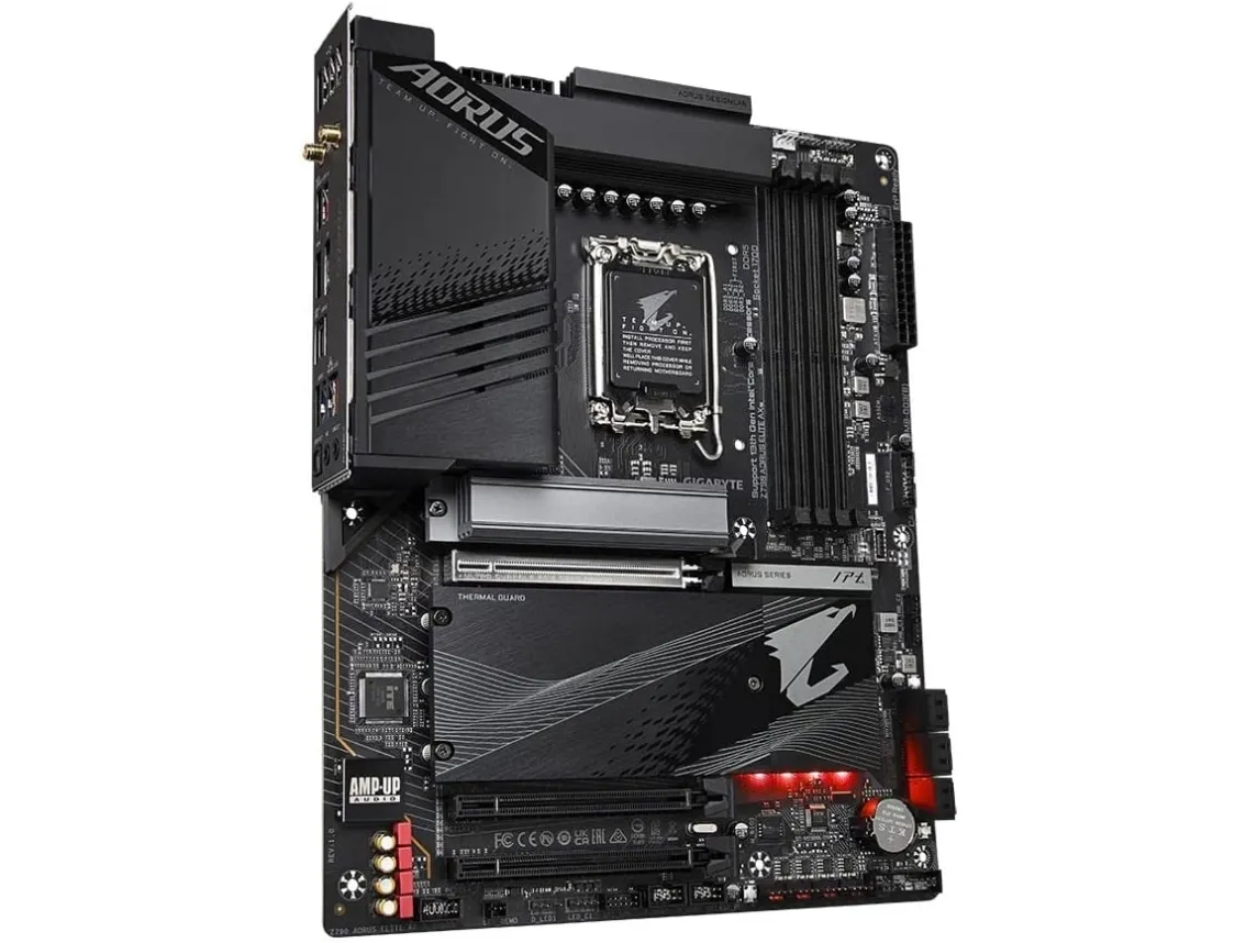 Gigabyte - Bundkort - LGA1700 sokkel - Z790 Chipset - onboard grafik (CPU påkrævet) - HD Audio (8-kanaler)