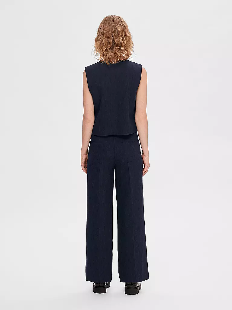 SELECTED FEMME Gilet SLFRITA dunkelblau