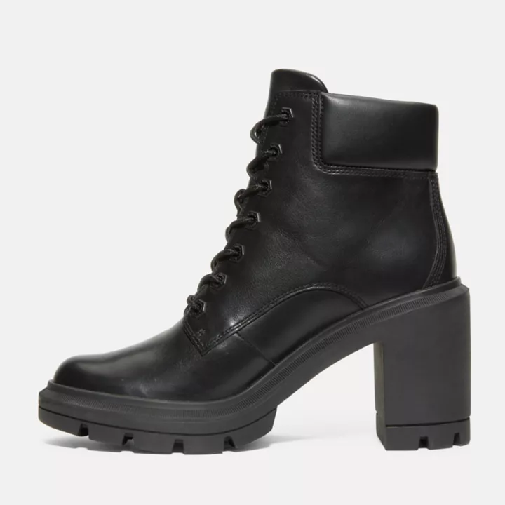 Bottine à lacets Allington Height pour femme en noir monochrome