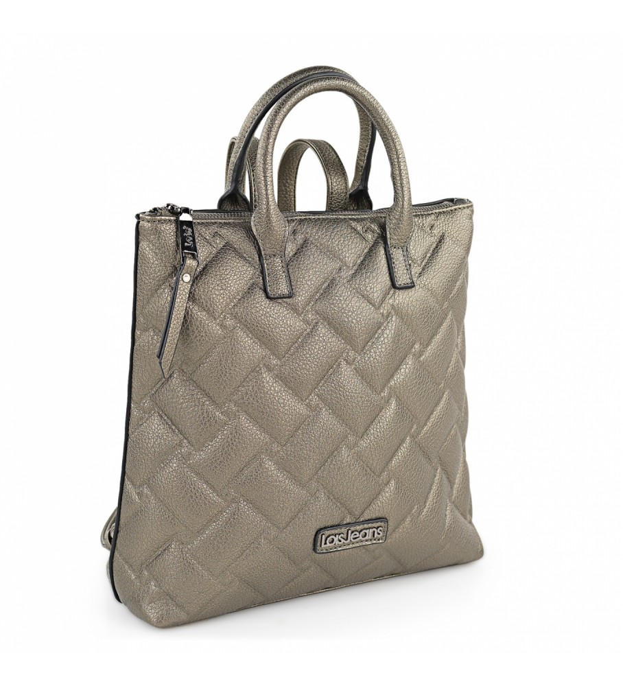 Mochila multifuncional Lois Bag LOIS 316899 prata escuro