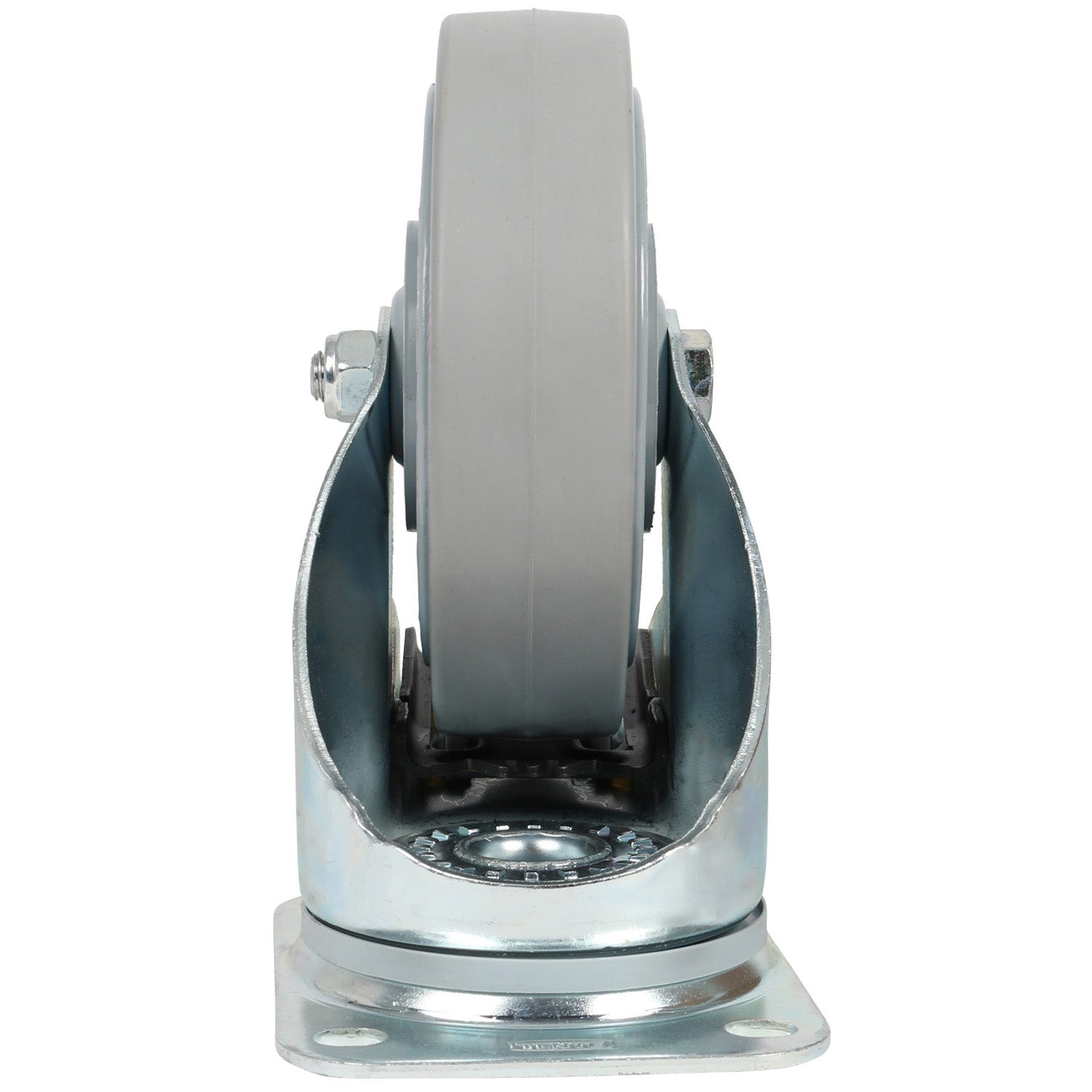 TENTE 3477 UFP 160 P63 grijs zwenkwiel met rem 160 mm