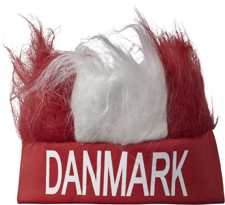 INTERSPORT Danmark pandebånd med hår Rød