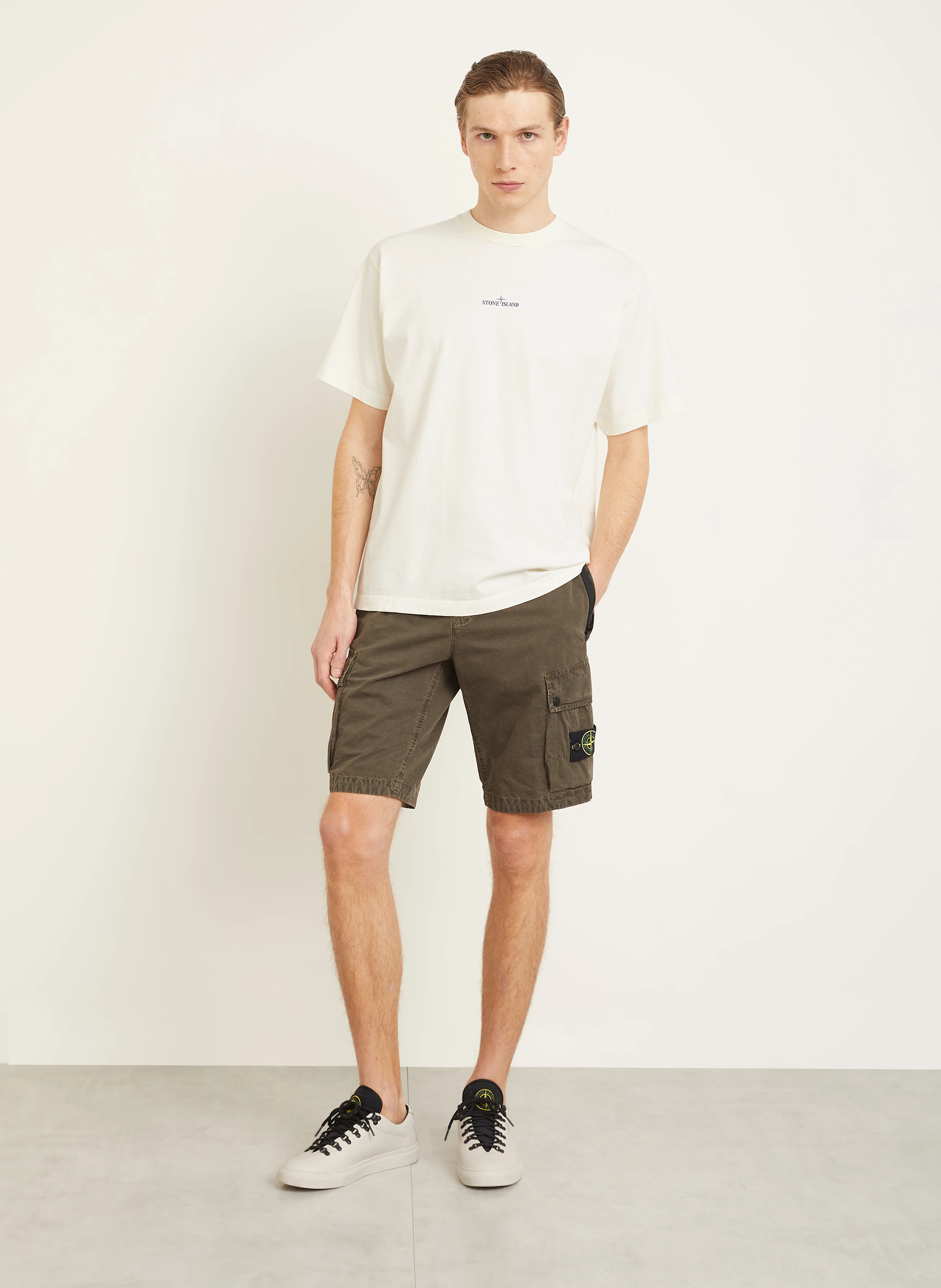 STONE ISLAND T-Shirt COMPASS CAMO