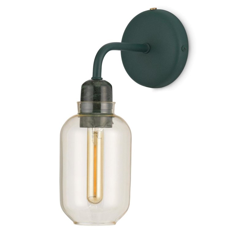 Normann Copenhagen Amp wandlamp goud, groen
