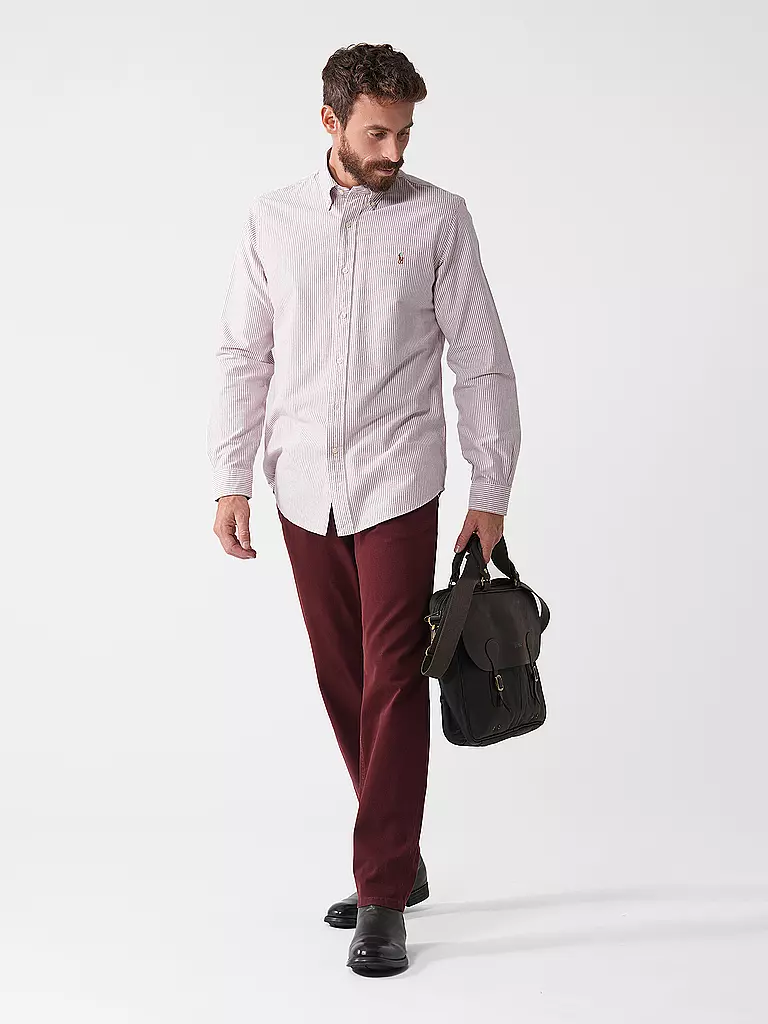 POLO RALPH LAUREN Hemd Regular Fit rot
