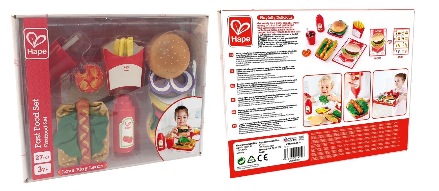 Hape Fastfood-Set
