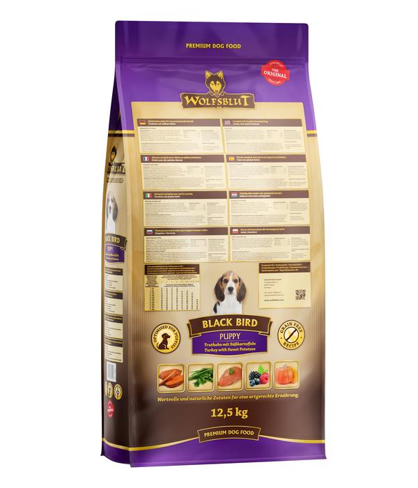 WOLFSBLUT Trockenfutter für Hunde Black Bird,