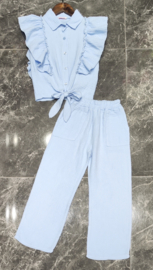 Soft Mouseline Set - blauw  (Verzenddatum 27 feb)
