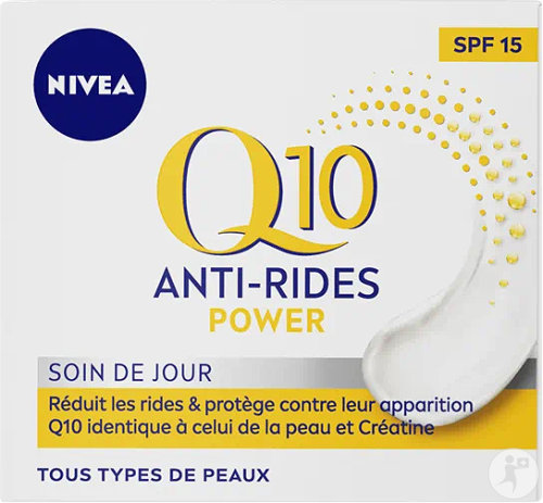 Nivea Q10 Power Anti-Rides Soin De Jour IP15 Peaux Normales 50ml