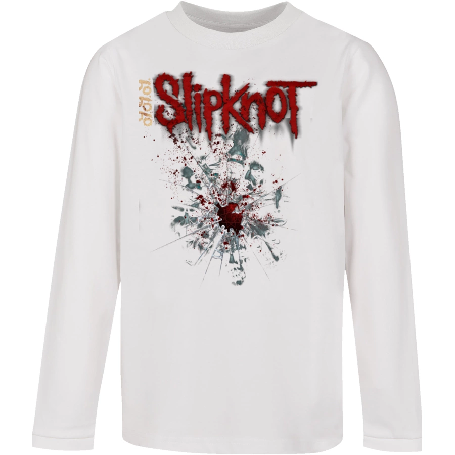 F4NT4STIC Longsleeve Shirt Slipknot Glass weiß