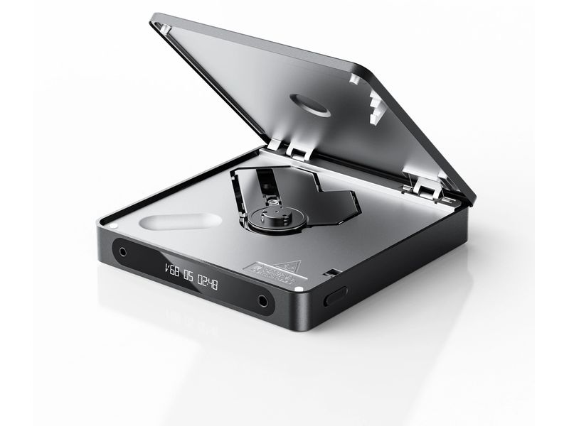 FiiO CD-Player DM13 BT Schwarz Portabler CD-Player mit Bluetooth