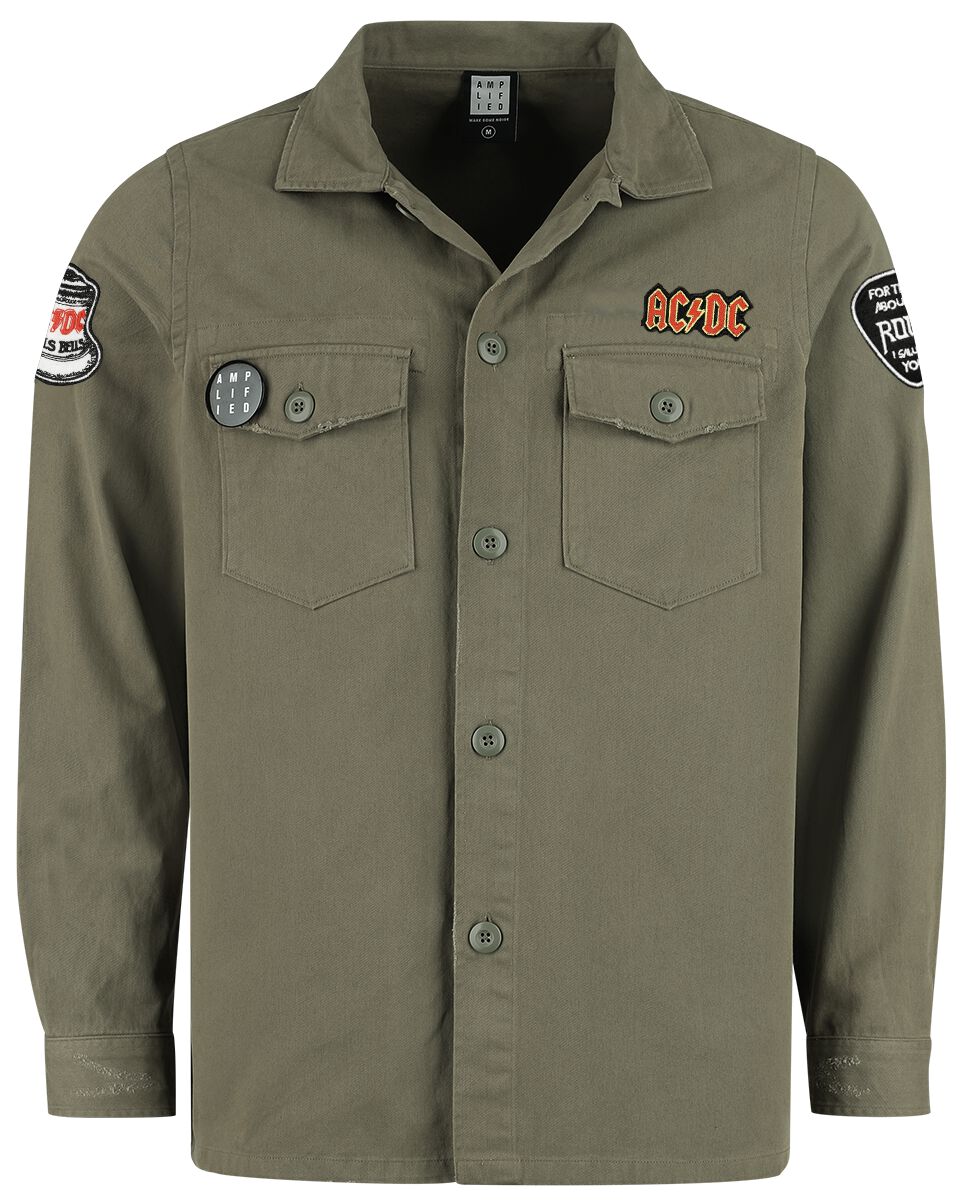 Amplified Collection - Military Shirt - Shacket | AC/DC Chemise manches longues